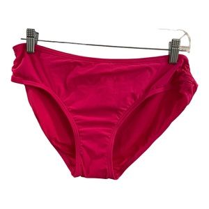 Calvin Klein Full Coverage Bikini Bottom - Pink Large L